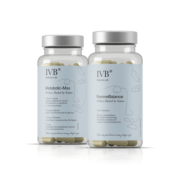 IVB Pack Metabolic Max y FemmeBalance 60 cápsulas