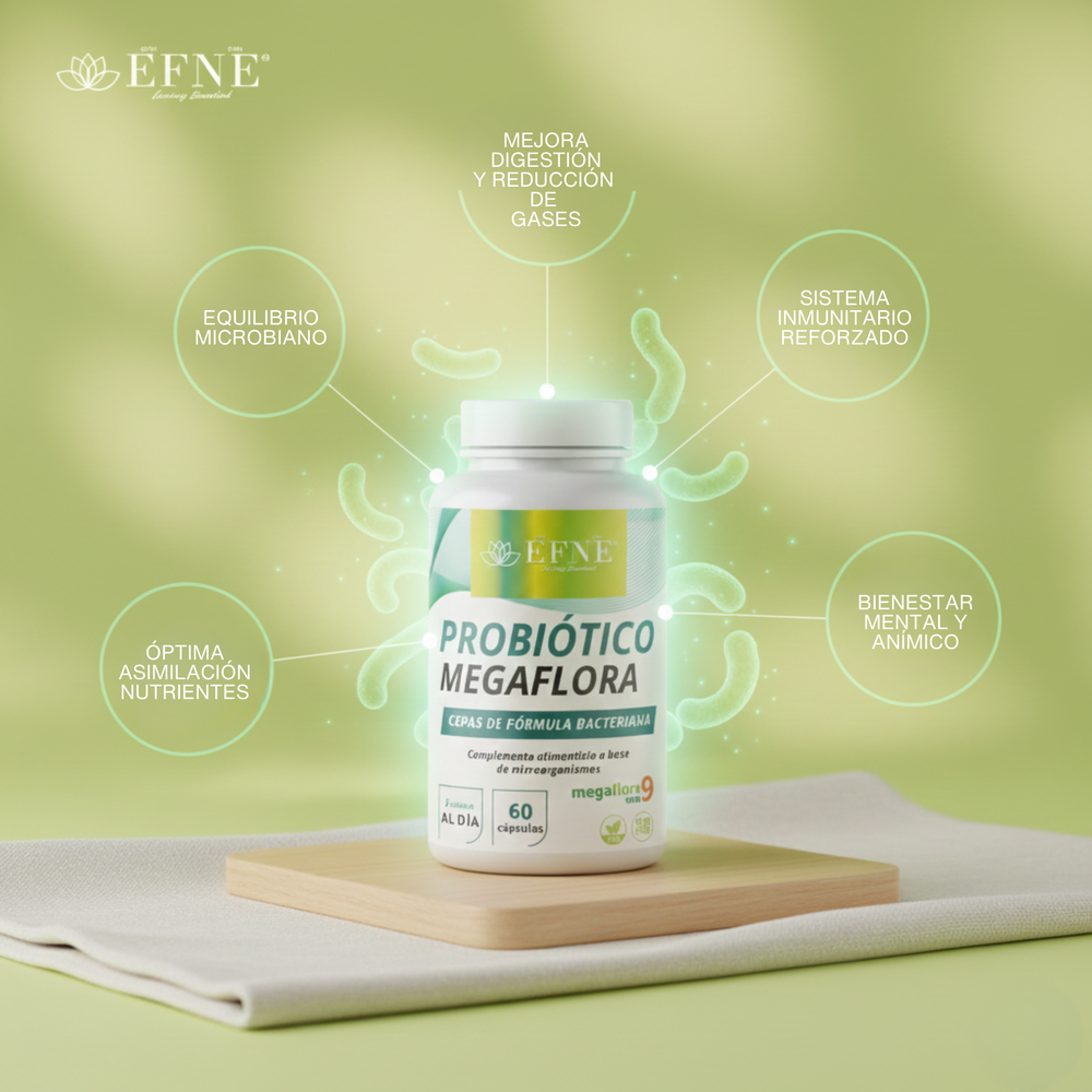 Efne Probióticos alta potencia con 10 cepas clínicas