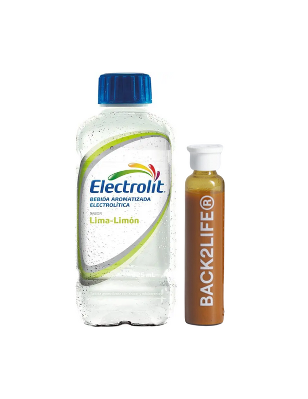 Pack Anti Resaca Lima-limón 625 ml + 25 ml