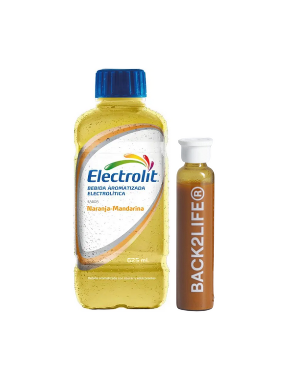 Pack Anti Resaca Naranja-mandarina 625 ml + 25 ml