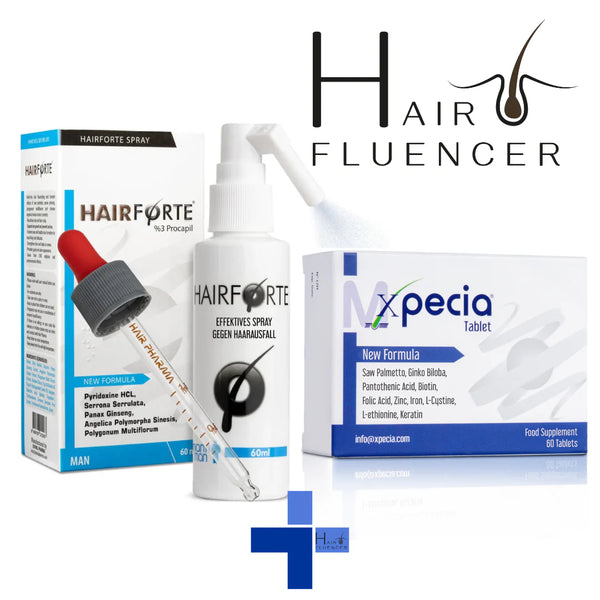 Hairfluencer Pack anticaída Xpecia + Hairforte