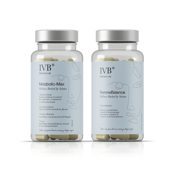 IVB Pack Metabolic Max y FemmeBalance 60 cápsulas