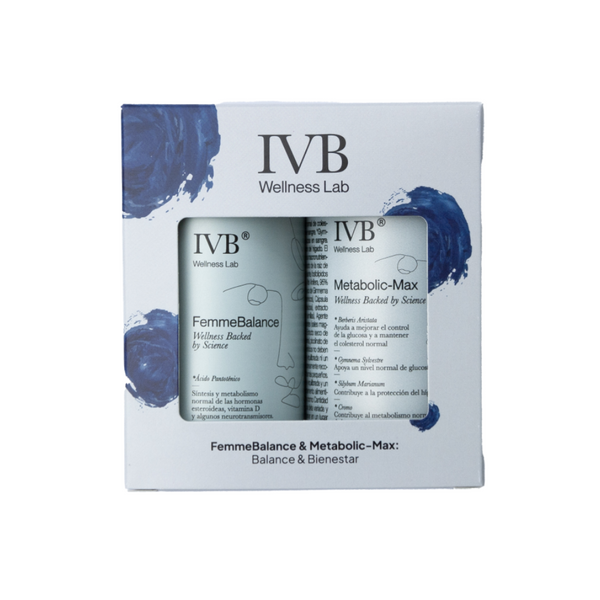 IVB Pack Metabolic Max y FemmeBalance 60 cápsulas