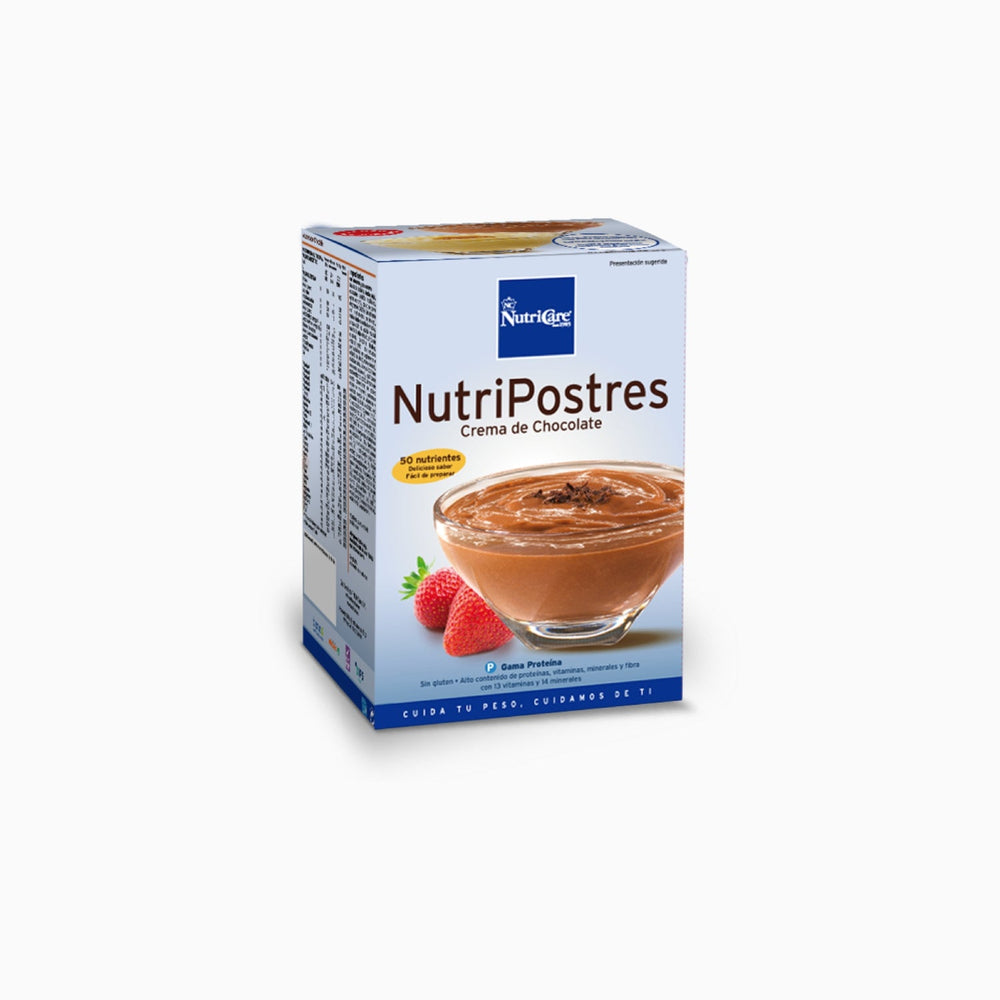 Nutricare Postre crema sabor chocolate