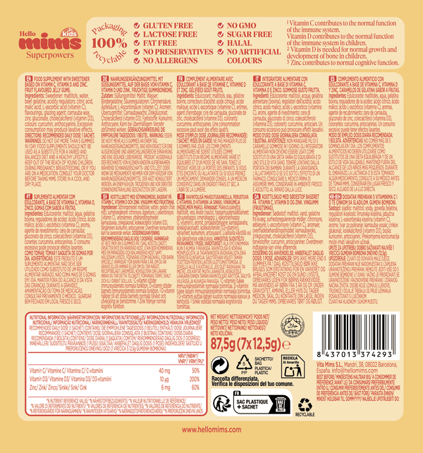Mims Immune Support Kids - 6