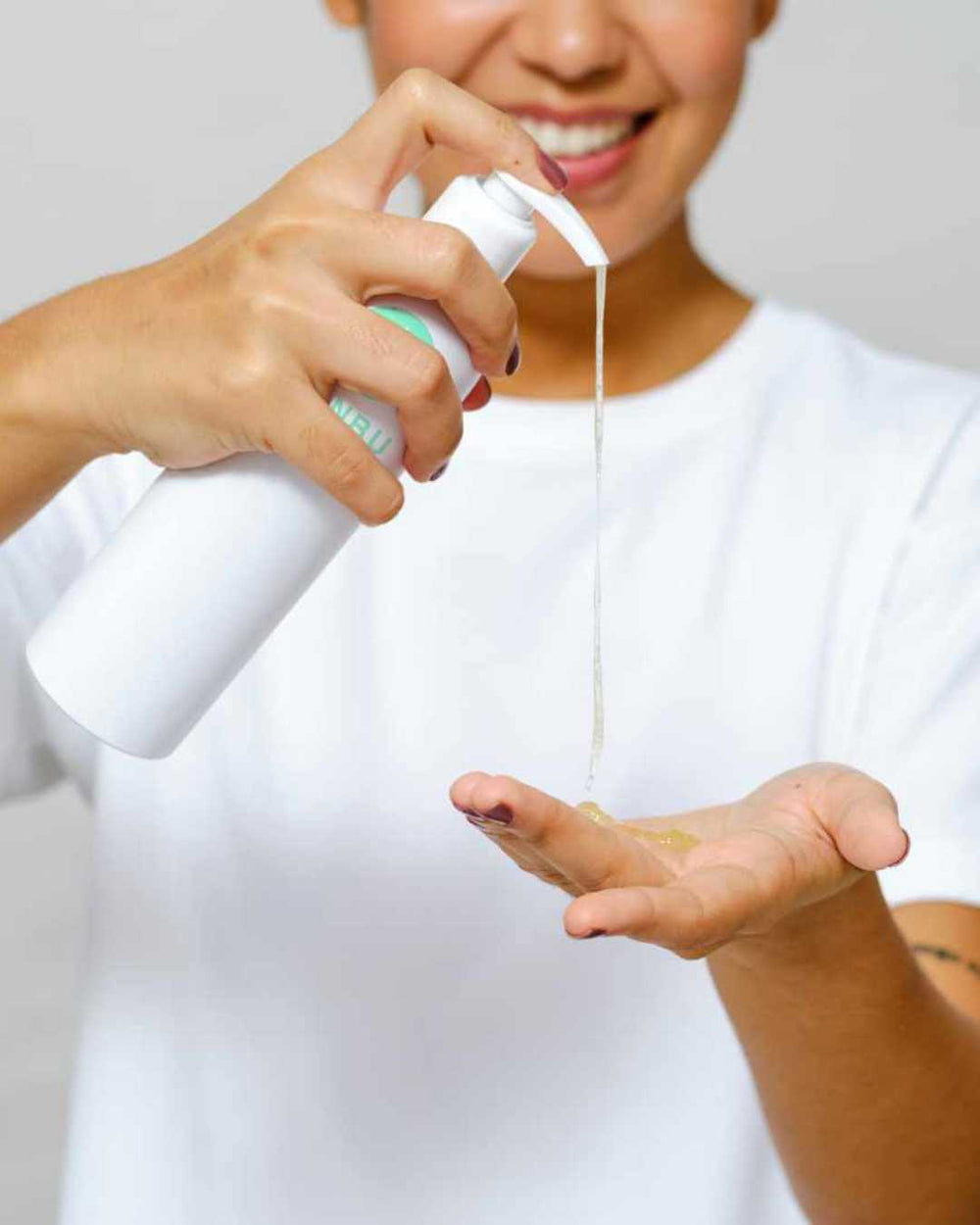 Banbu Botella para Gel en polvo ducha o peinado 250 ml