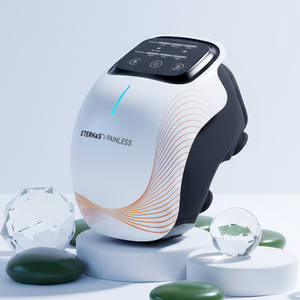 Eternas Masajeador de Rodilla Inalámbrico | Alivio del Dolor Articular por Infrarrojos, Calor, Láser y Vibración - 4