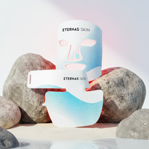 Eternas Kit completo de Máscaras LED Infrarrojas 850nm – Silicona Médica para Rostro, Cuello y Escote - 2