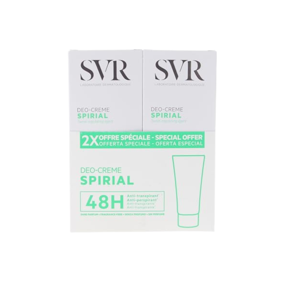 SVR Pack Spirial Deo-Creme Desodorante en crema 50 ml