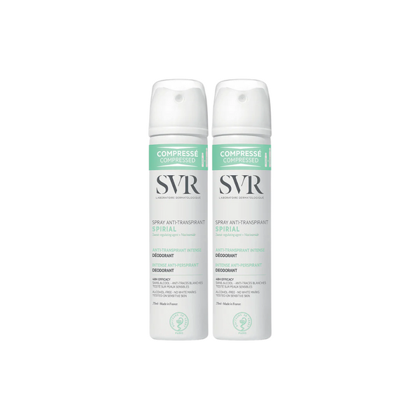 SVR Spirial Spray Antitranspirante 2 x 75 ml 3401326466285