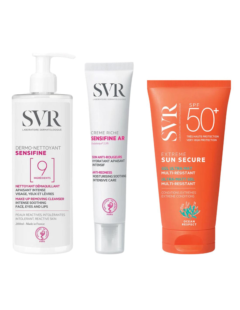 SVR Pack de productos contra la rosacea