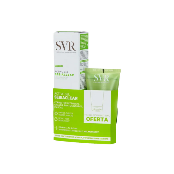 SVR Sebiaclear Hydra 40 ml + Mini crema limpiadora 55 ml