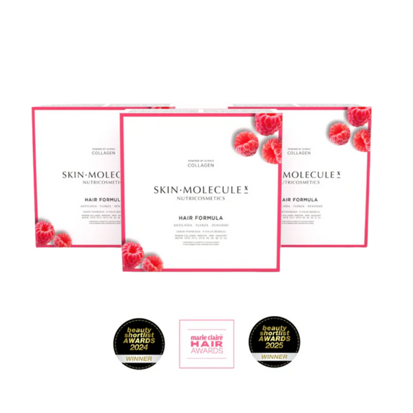 Skin Molecule X Hair Formula: Plan 27 Días para un Cabello Saludable y Fuerte con Fórmula Efectiva y Completa
