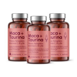Pack de 3 Maca + Taurina Just Elements Wellness