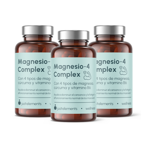 Pack 3 Magnesio 4 Complex de Just Elements Wellness