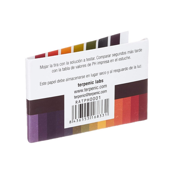 Terpenic Tiras pH 1-14 80 uds