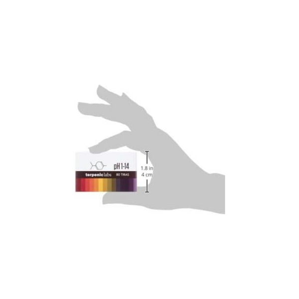 Terpenic Tiras pH 1-14 80 uds