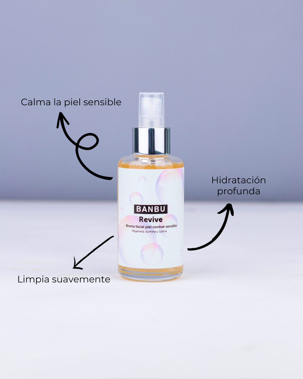 Banbu Tónico para pieles secas y sensibles Revive 100 ml