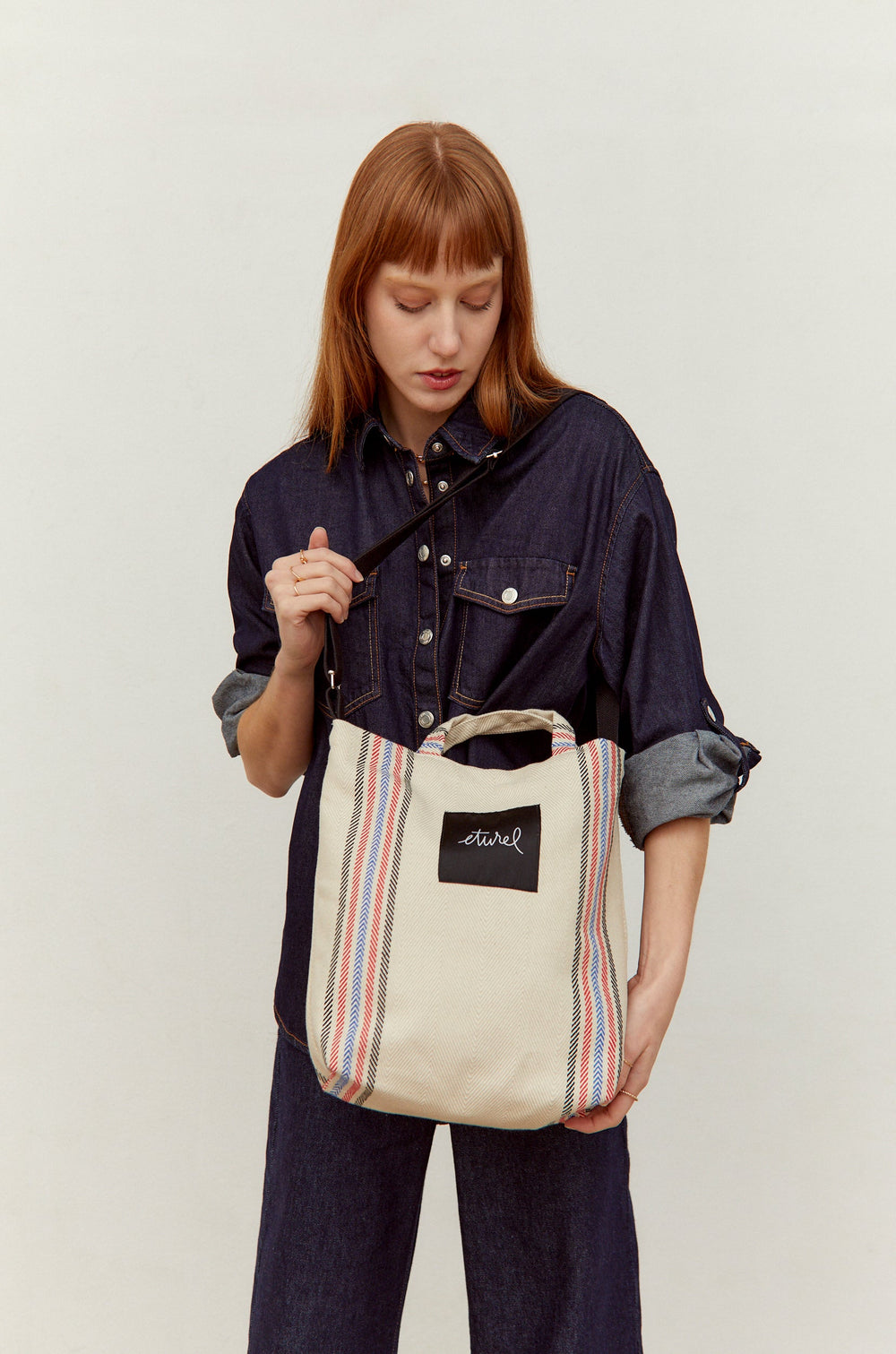Eturel Tote Bag Cruzada Sarga de Burgos