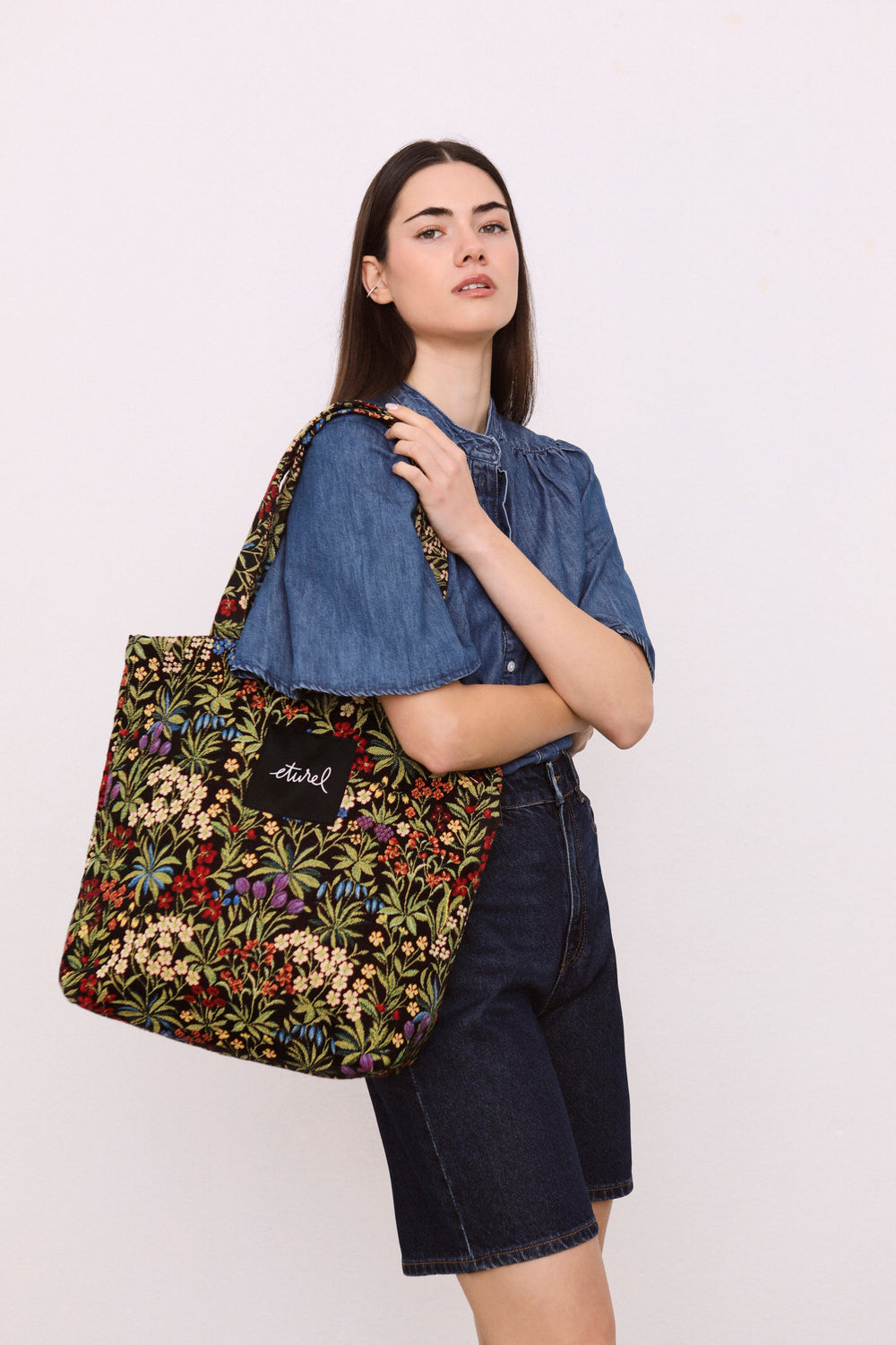 Eturel Tote Bag Tejido Jacquard