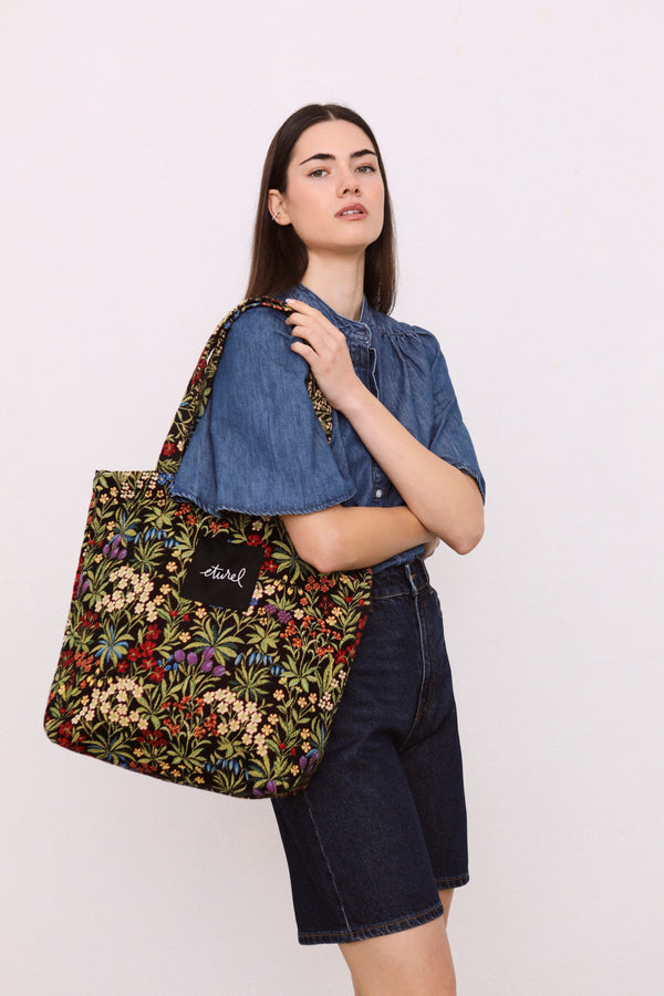 Eturel Tote Bag Tejido Jacquard