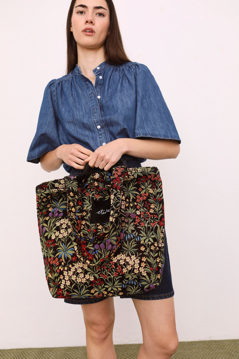 Eturel Tote Bag Tejido Jacquard
