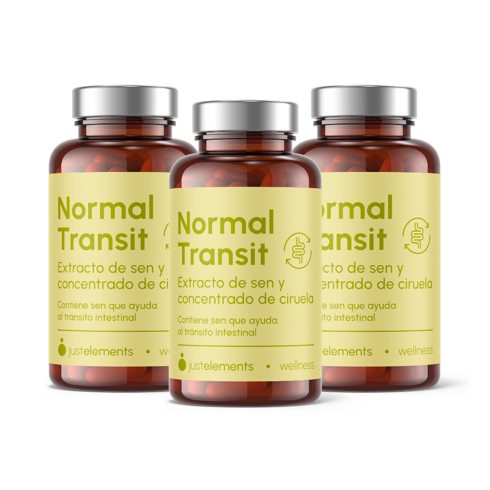 Pack 3 Laxante Natural Normal Transit de Just Elements Wellness