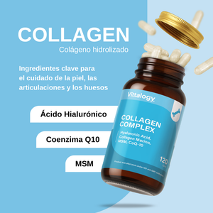 Vittalogy Colágeno Premium 120 cápsulas