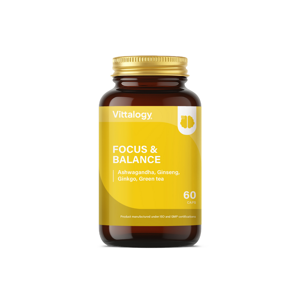 Vittalogy Focus and Balance 60 cápsulas