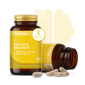 Vittalogy Focus and Balance 60 cápsulas