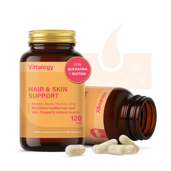 Vittalogy Hair, Nails & Skin 120 cápsulas