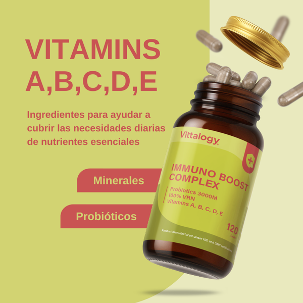 Vittalogy Inmuno Boost Complex 120 cápsulas