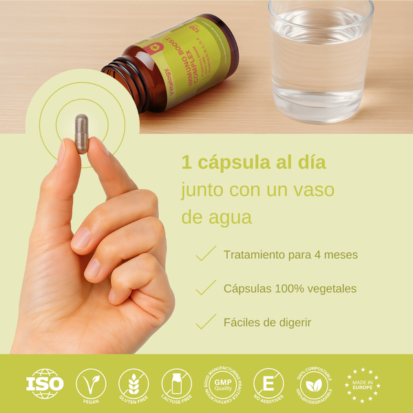 Vittalogy Inmuno Boost Complex 120 cápsulas