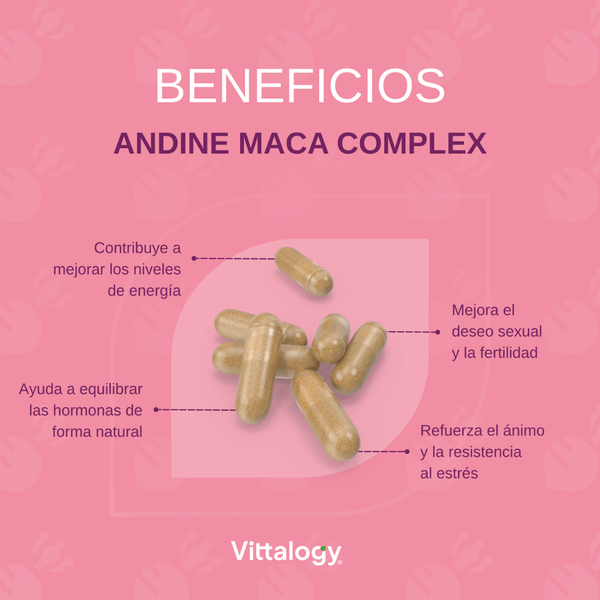 Vittalogy Maca Premium 120 cápsulas