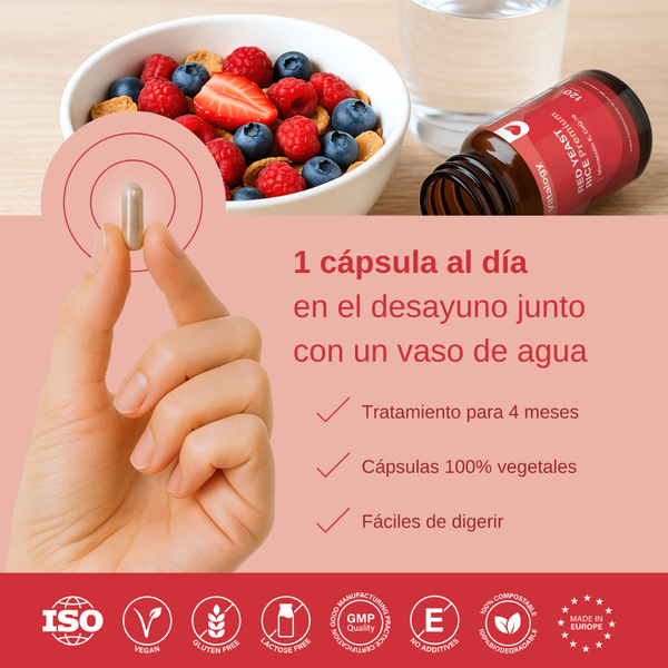 Vittalogy Red Yeast Premium 120 cápsulas