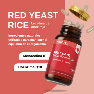Vittalogy Red Yeast Premium 120 cápsulas