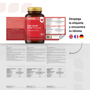 Vittalogy Red Yeast Premium 120 cápsulas