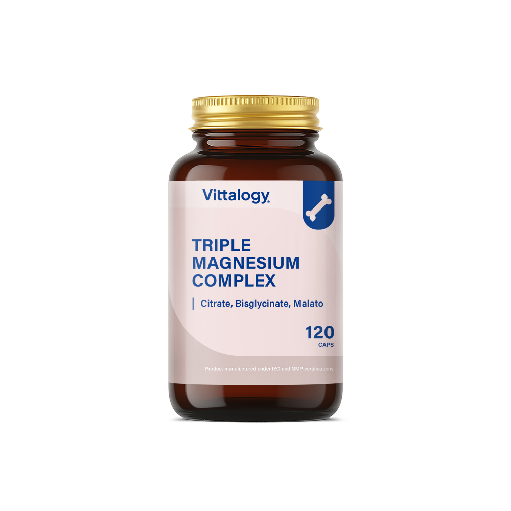 Vittalogy Triple Magnesium Complex 120 cápsulas