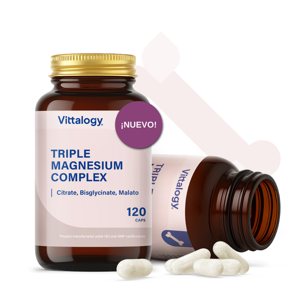 Vittalogy Triple Magnesium Complex 120 cápsulas