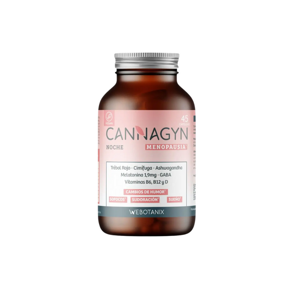 WeBotanix Cannagyn Menopausia Noche 45 cápsulas 8437022223520