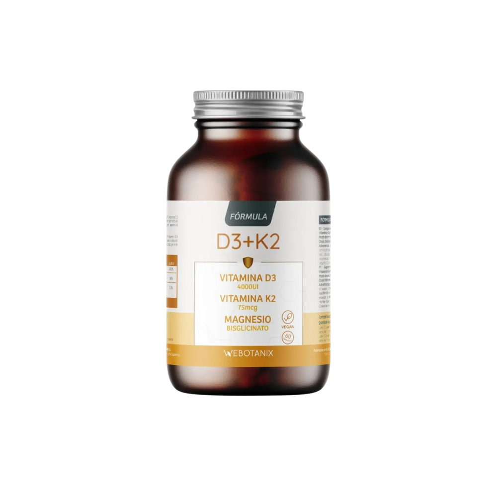 WeBotanix Vitamina D3+K2 Fórmula 60 cápsulas