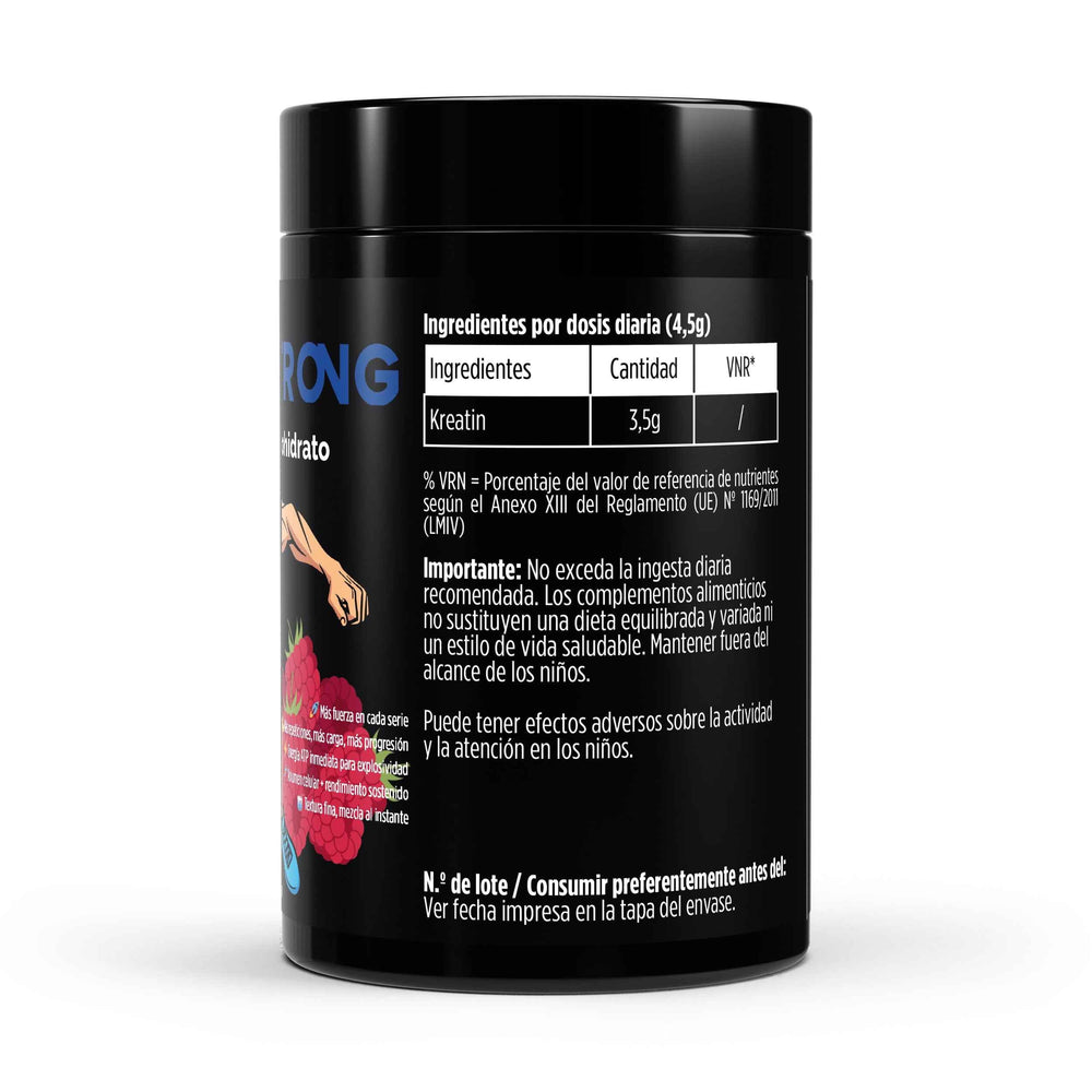 Bornstrong Creatina monohidrato frambuesa 500 g