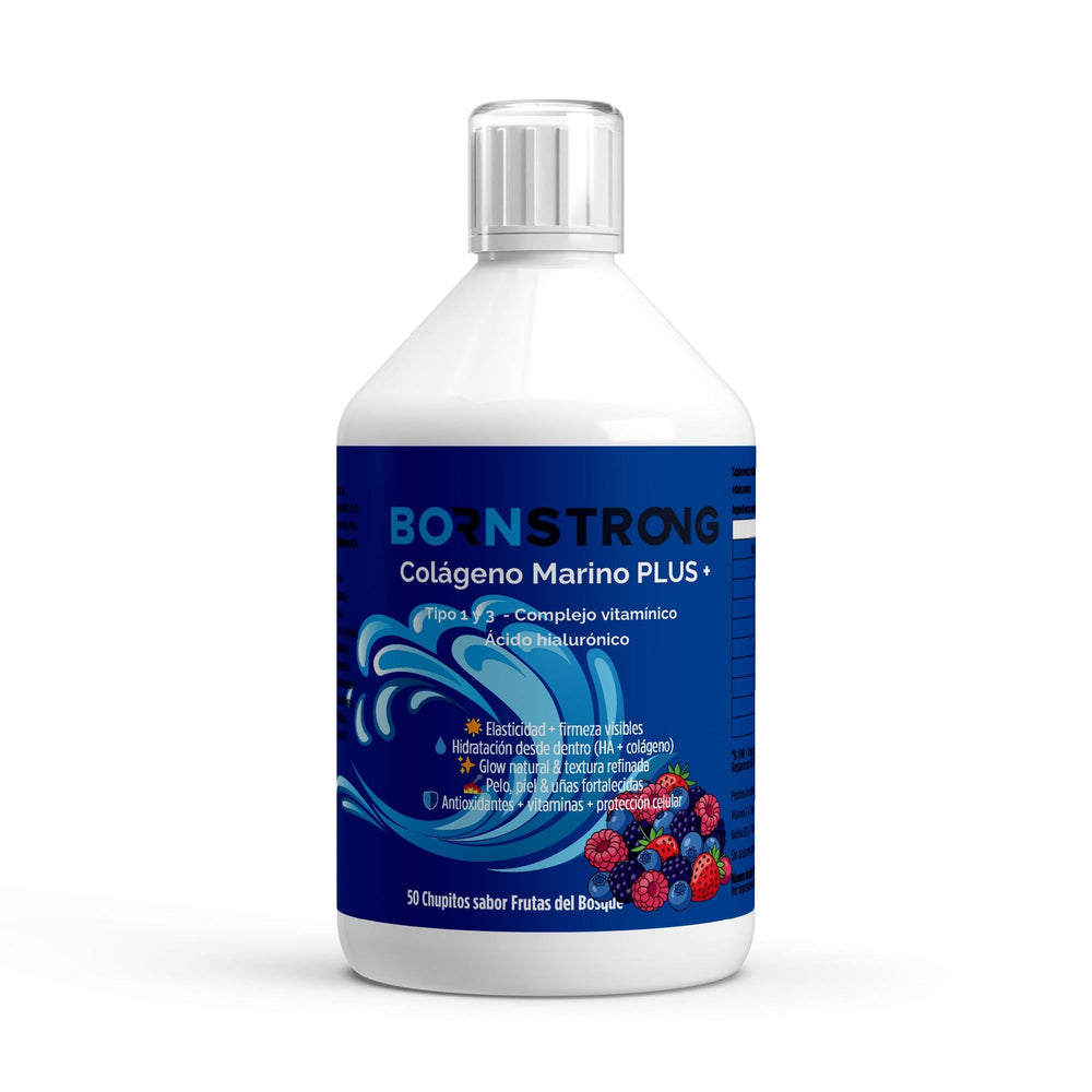 Bornstrong Colágeno marino Plus frutas del bosque 500 ml