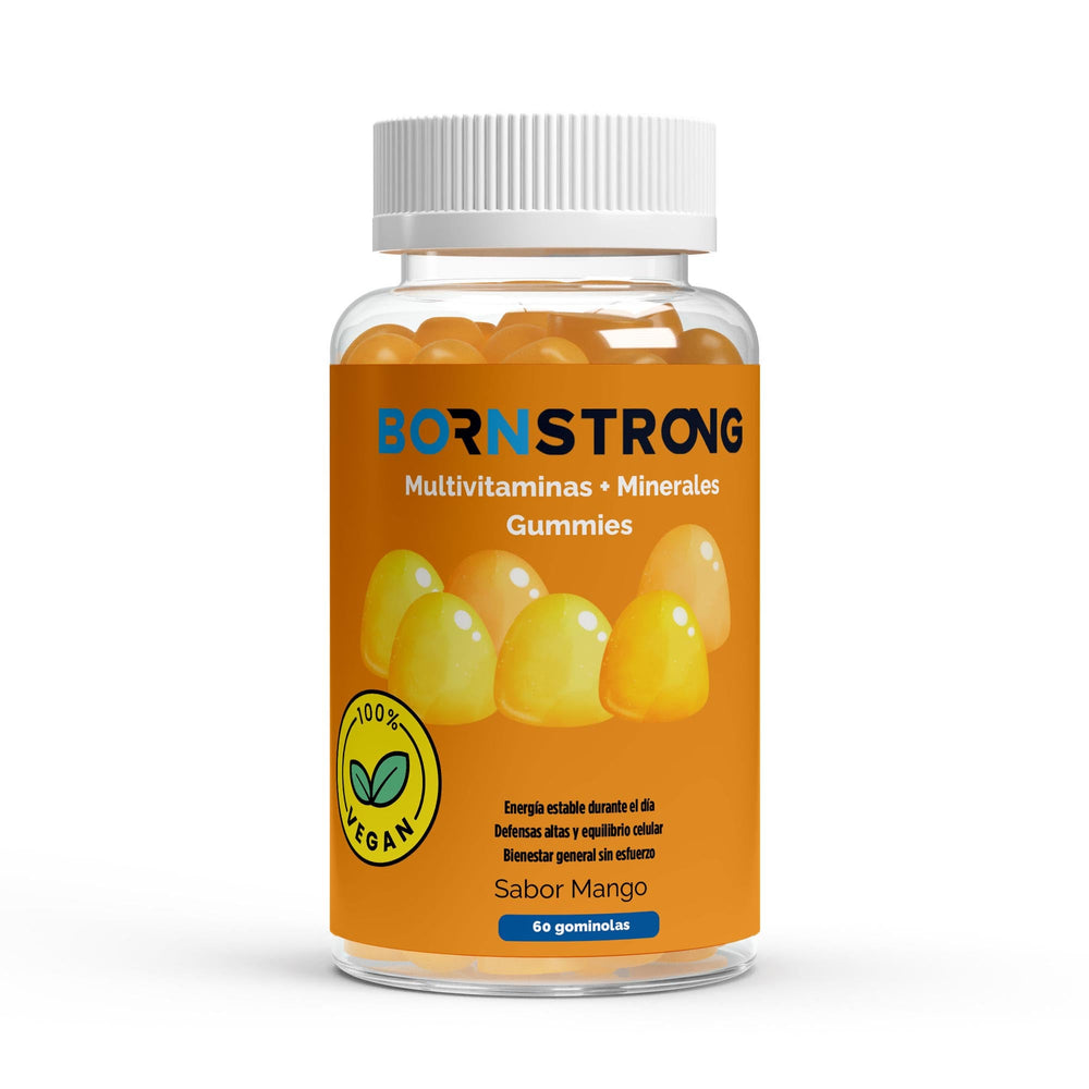 Bornstrong Multivitaminas + minerales gominolas 60 unidades
