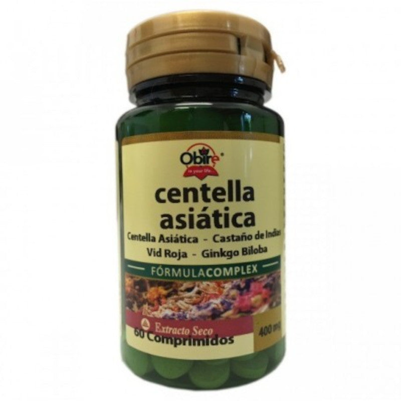 Obire Centella Asiatica Complex 400 mg Extracto seco 60 cápsulas
