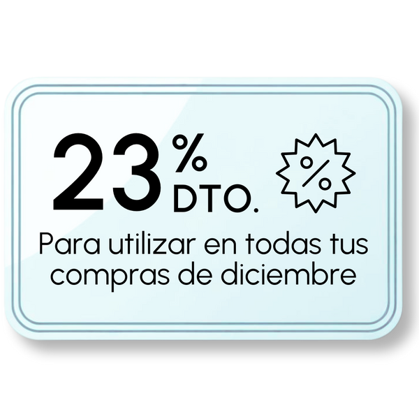 -23% Dto.* FINAL para Compras en Diciembre