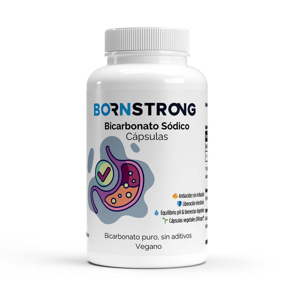 Bornstrong Bicarbonato de sodio 120 cápsulas