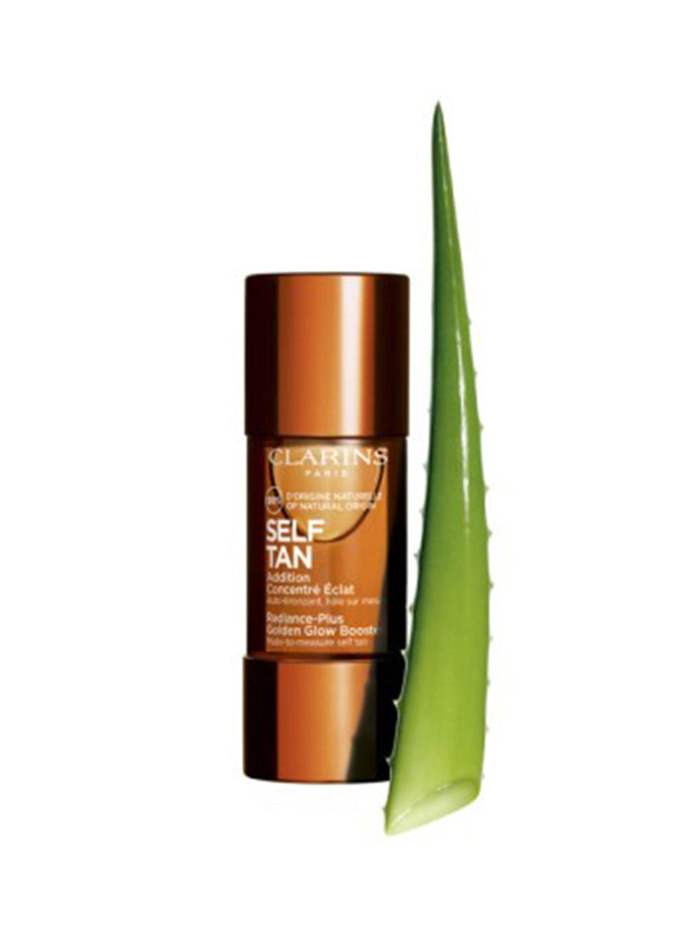 Clarins Concentrado luminosidad autobronceador rostro