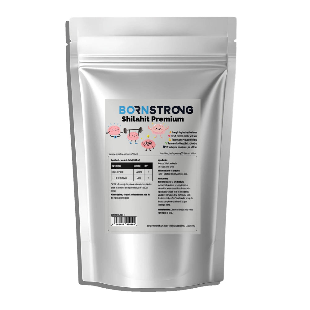 Bornstrong Shilajit en polvo 5% Ácido fúlvico