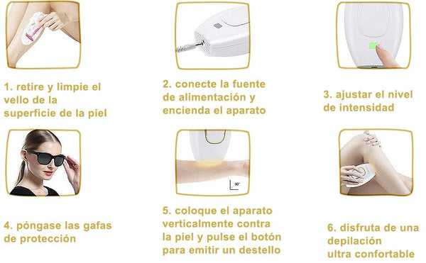 Innova Goods Depiladora IPL luz pulsada